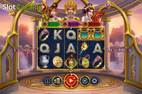 Скрин2. Queen of Glory Legacy слот