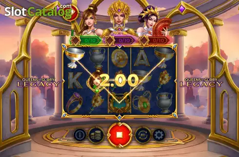 Скрин5. Queen of Glory Legacy слот