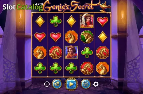 Скрин2. Genie's Secret слот