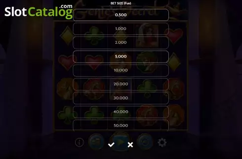 Скрин3. Genie's Secret слот
