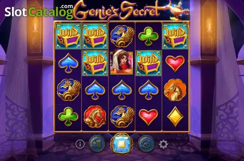 Скрин4. Genie's Secret слот