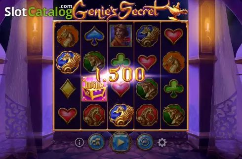 Скрин6. Genie's Secret слот