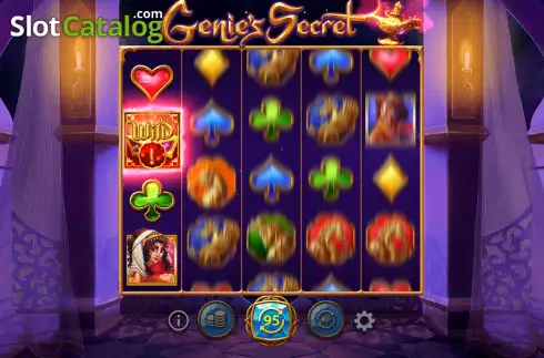 Скрин8. Genie's Secret слот