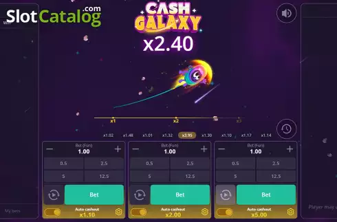 Скрин2. Cash Galaxy слот