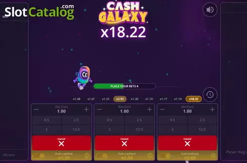 Скрин3. Cash Galaxy слот
