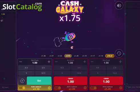 Скрин4. Cash Galaxy слот