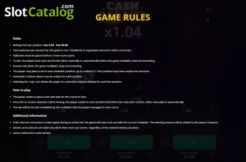 Скрин8. Cash Galaxy слот