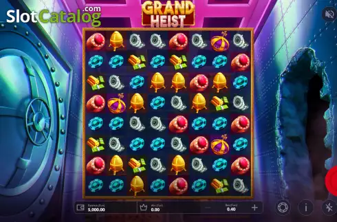 Скрин2. Grand Heist Feature Buy слот