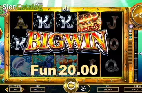 Скрин7. Sea Treasure Deep Dive слот