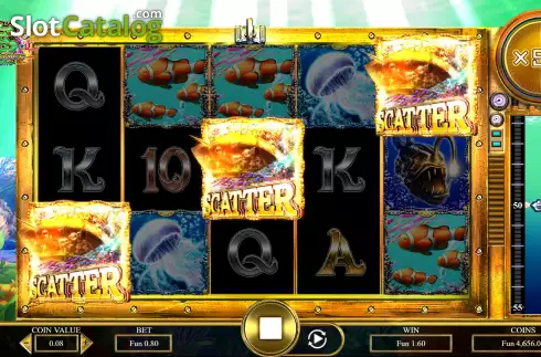 Скрин9. Sea Treasure Deep Dive слот