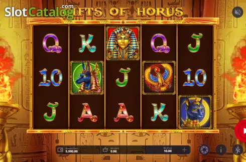 Скрин3. Gifts of Horus слот