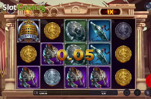 Скрин3. Colosseum Clash слот