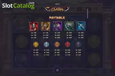 Скрин4. Colosseum Clash слот