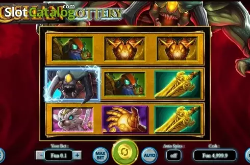 Скрин2. Roshan Lottery слот