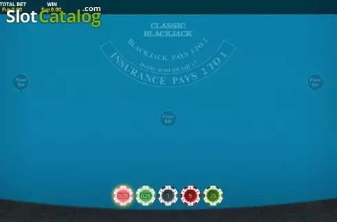 Скрин2. Satoshi Classic Blackjack слот