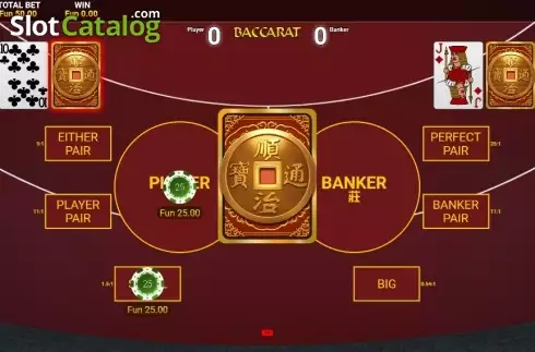 Скрин2. High Roller Baccarat Super Squeeze слот