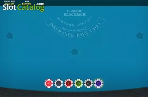 Скрин2. Blackjack Classic (OneTouch) слот