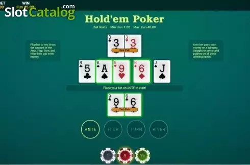Скрин3. High Roller Hold'em Poker (OneTouch) слот