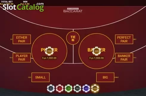 Скрин2. Bitcoin Baccarat no commission слот