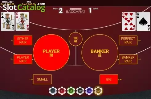 Скрин3. Bitcoin Baccarat no commission слот
