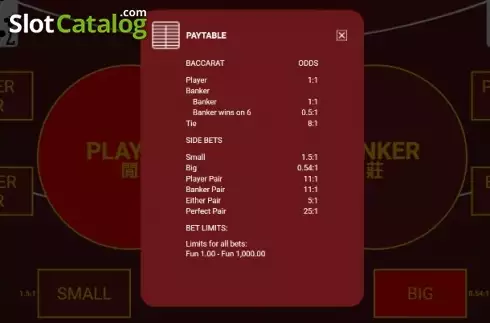Скрин4. Bitcoin Baccarat no commission слот