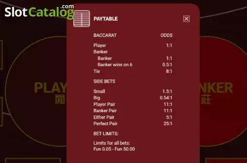 Скрин4. Satoshi Bitcoin Baccarat no commission слот