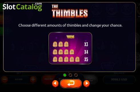 Скрин6. Thimble Dice слот