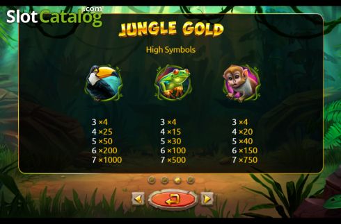 Скрин7. Jungle Gold слот