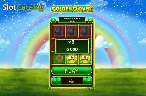 Скрин7. Golden Clover слот