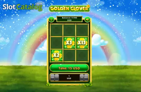 Скрин8. Golden Clover слот