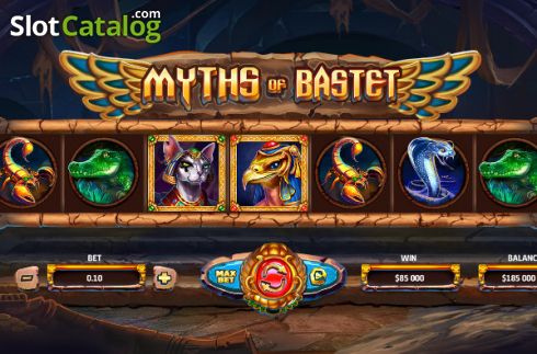 Скрин3. Myths of Bastet слот