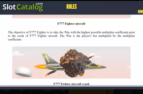 Скрин7. F777 Fighter слот