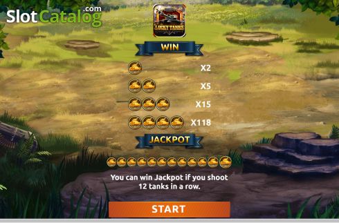 Скрин2. Lucky Tanks слот