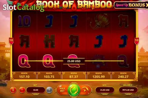 Скрин3. Book of Bamboo слот