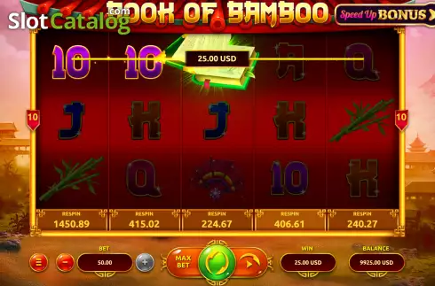 Скрин4. Book of Bamboo слот