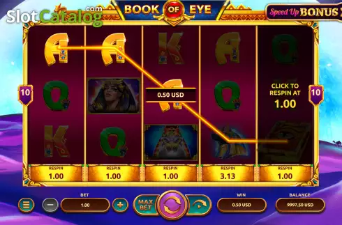 Скрин3. Book of Eye слот