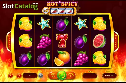 Скрин2. Hot&Spicy слот