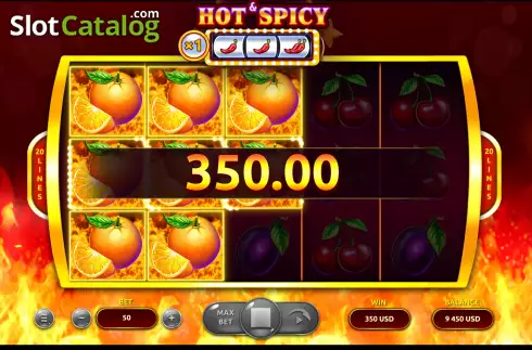 Скрин3. Hot&Spicy слот