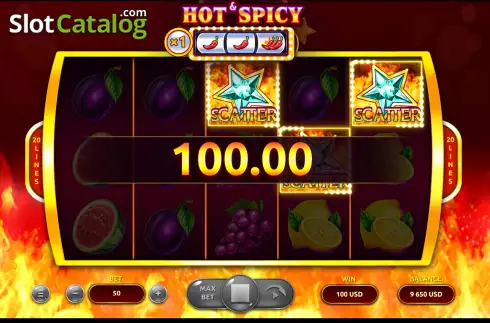 Скрин4. Hot&Spicy слот