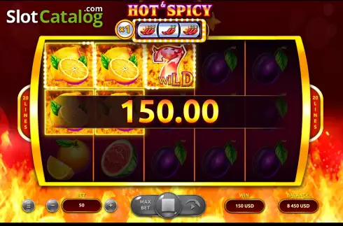 Скрин5. Hot&Spicy слот