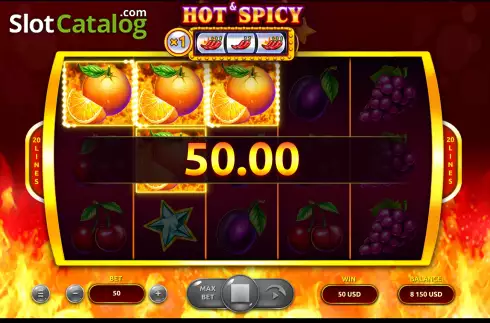Скрин6. Hot&Spicy слот