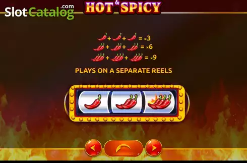 Скрин8. Hot&Spicy слот