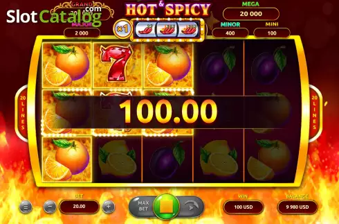 Скрин5. Hot & Spicy Jackpot слот