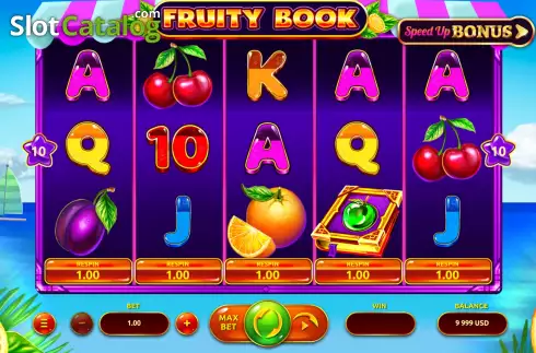 Скрин3. Fruity Book слот