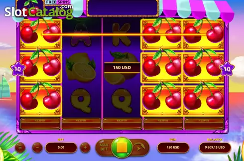 Скрин7. Fruity Book слот