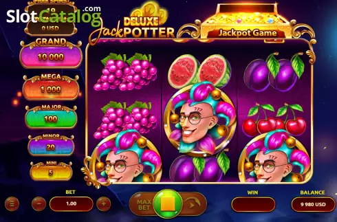 Скрин5. Jack Potter Deluxe слот
