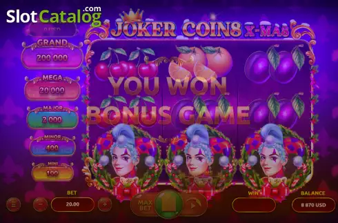 Скрин4. Joker Coins X-MAS слот