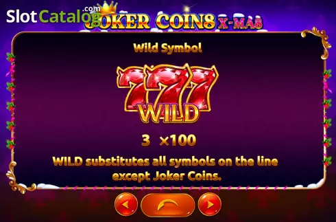 Скрин5. Joker Coins X-MAS слот