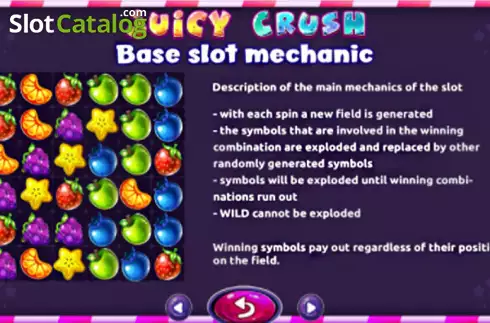 Скрин7. Juicy Crush слот