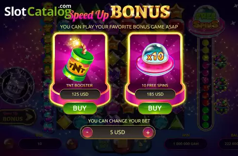 Скрин4. Crystal Cascade (Onlyplay) слот